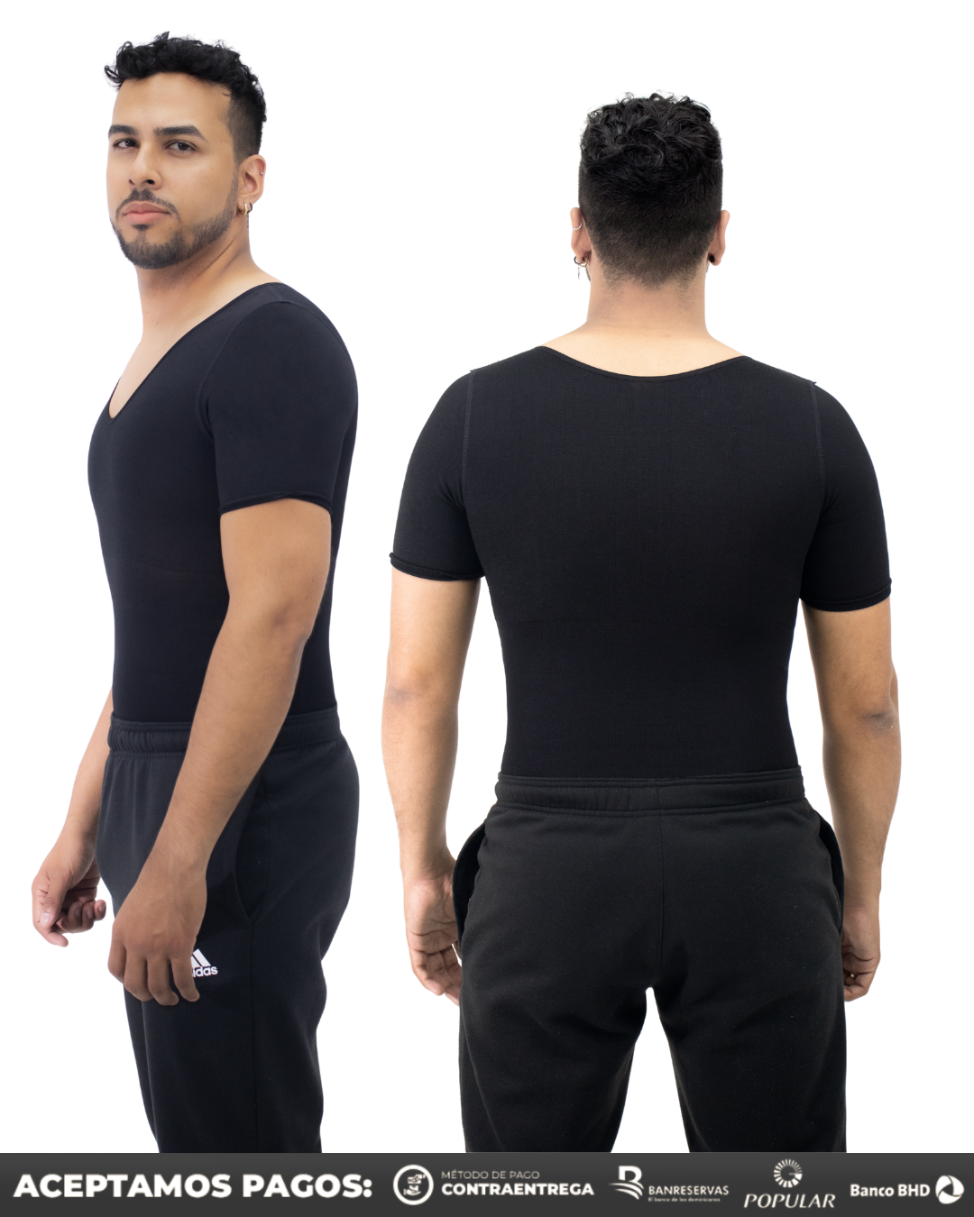 Camisa de Compresión con Manga NayidaCore™ | Define tu Figura con Manga de Soporte y Comodidad Invisible