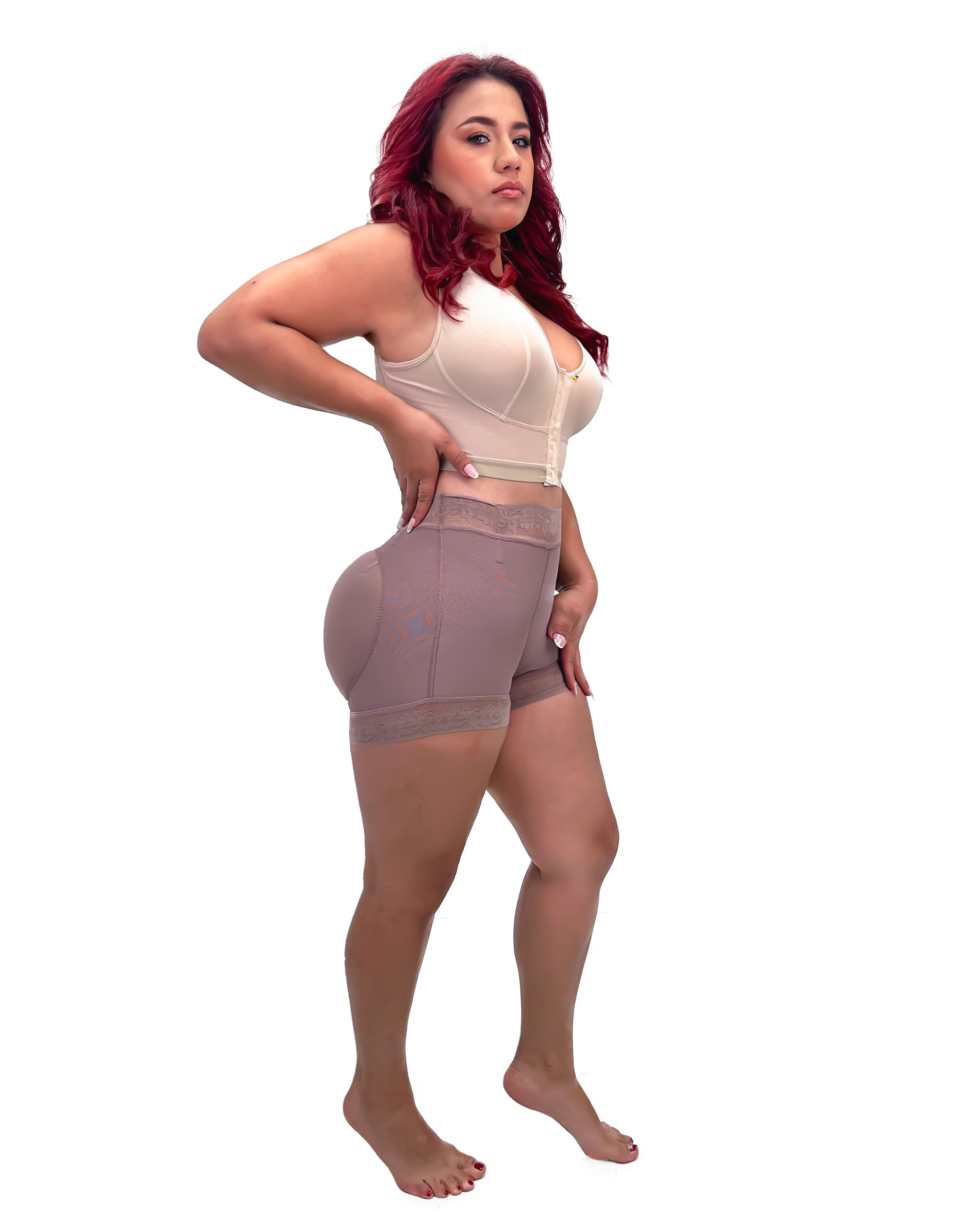 Short Cachetero Colombiano con Varillas NayidaCore™ | Control y Comodidad