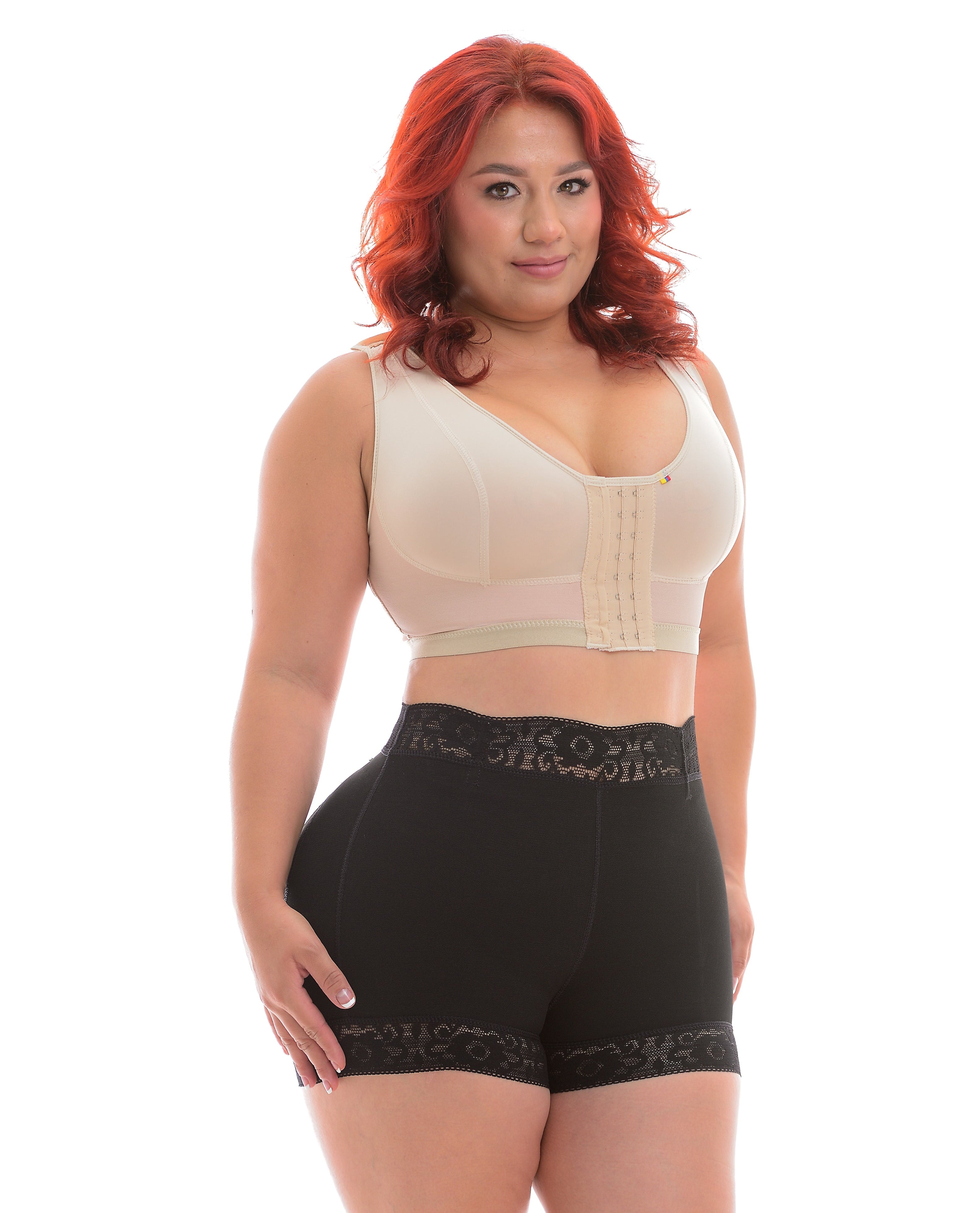 Short Cachetero Colombiano con Varillas NayidaCore™ | Control y Comodidad