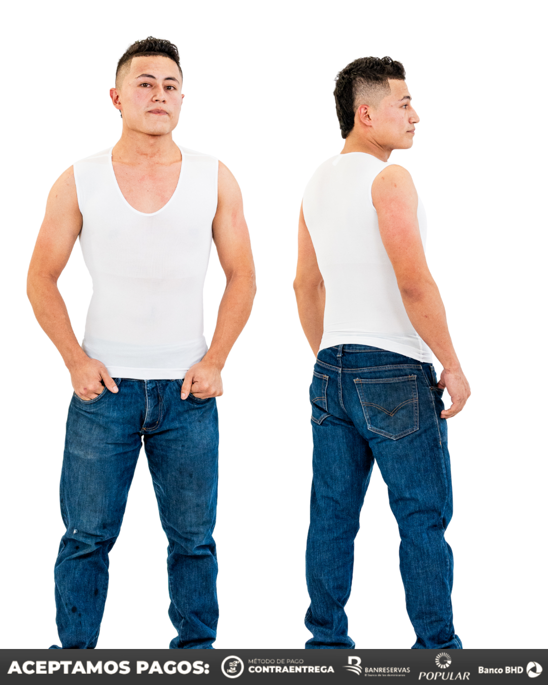 Camisa de Compresión Moldeadora para Hombre NayidaCore™ | La Camisa Colombiana que Resalta tu Mejor Versión