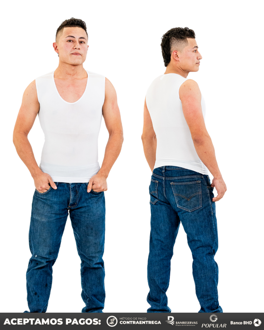 Camisa de Compresión Moldeadora para Hombre NayidaCore™ | La Camisa Colombiana que Resalta tu Mejor Versión