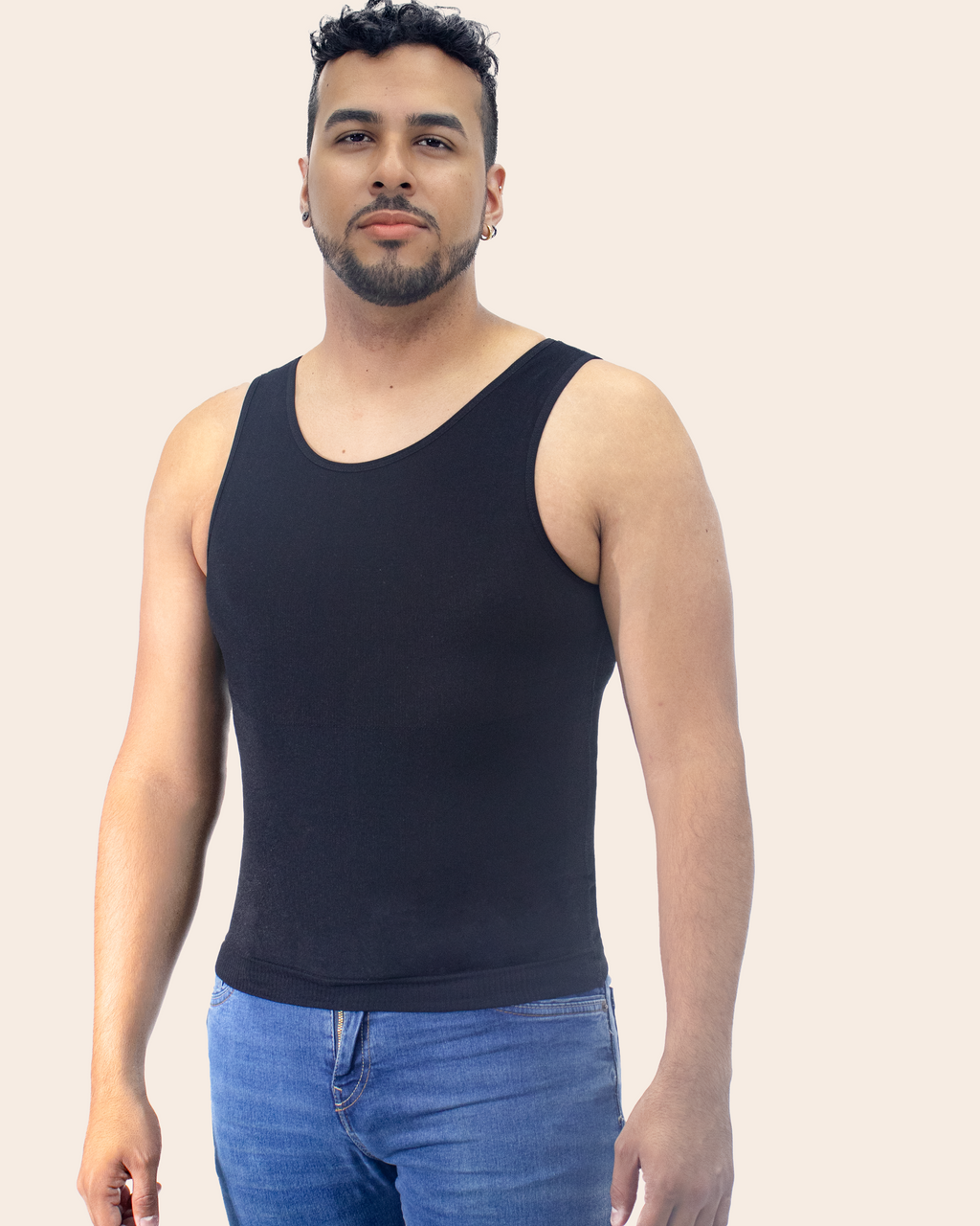 Camisa de Compresión Moldeadora para Hombre NayidaCore™ | La Camisa Colombiana que Resalta tu Mejor Versión